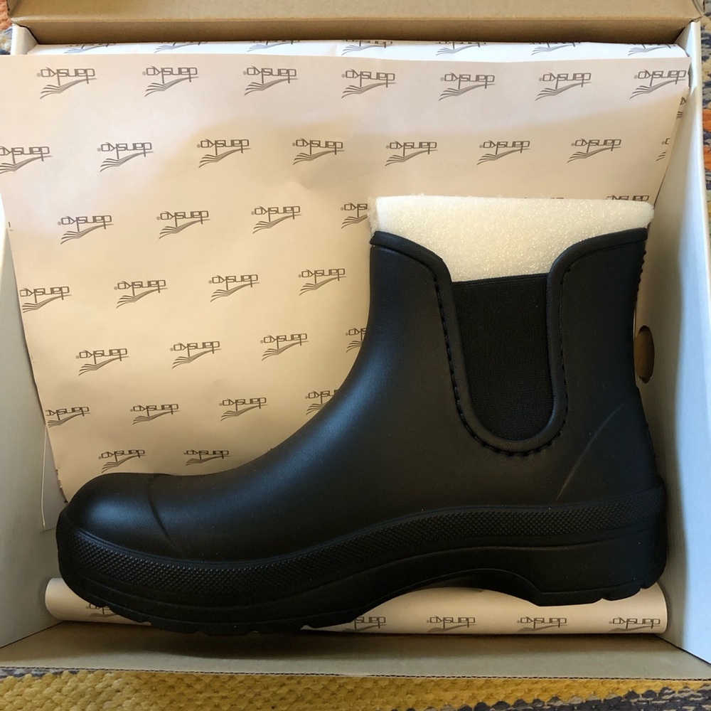 Brand New Black Rain Boots - Women’s size 41